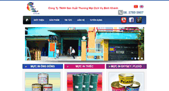 Desktop Screenshot of binhkhanh.com